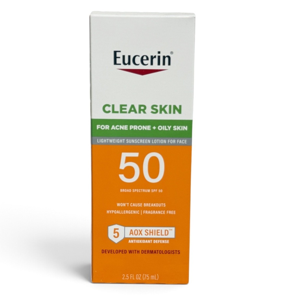 Eucerin Clear Skin Broad Spectrum SPF 50 -  - New